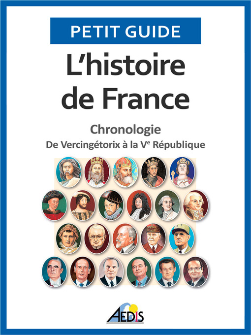 Title details for L'histoire de France by Petit Guide - Available